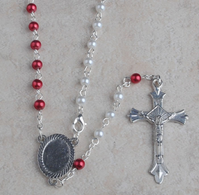 ,pearl beads rosary